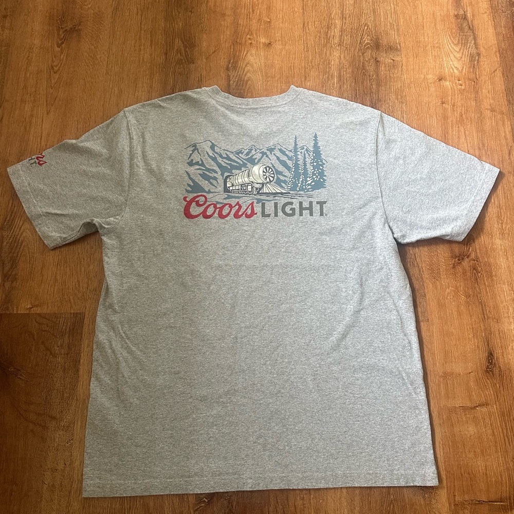 Carhartt Men's Gray Coors Light Graphic Tee